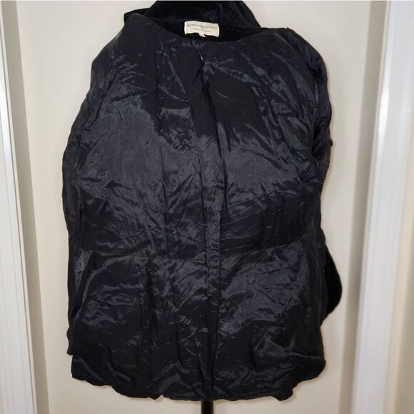 Bourne & Hollingsworth Black Velvet Blazer - Picture 6 of 10